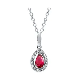 10KT White Gold & Diamond Classic Book Price Point Neckwear Pendant  - 1/10 ctw