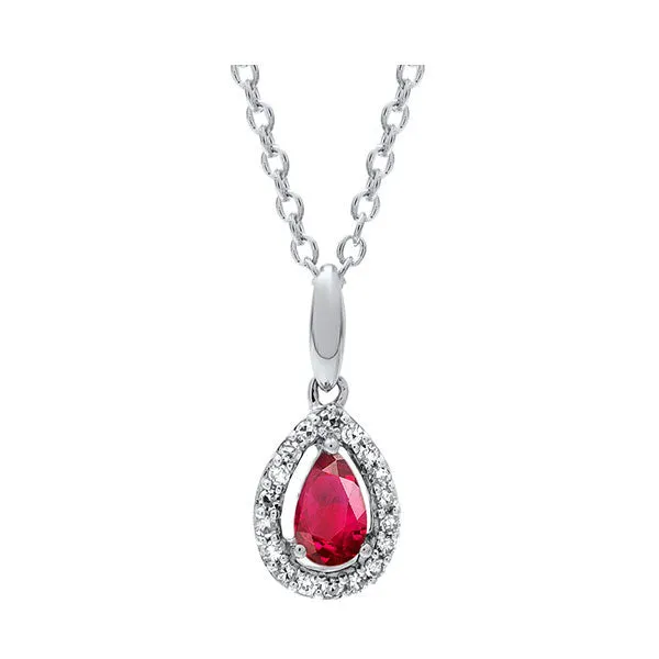10KT White Gold & Diamond Classic Book Price Point Neckwear Pendant  - 1/10 ctw
