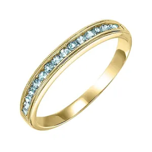10KT Yellow Gold Classic Book Stackable Fashion Ring
