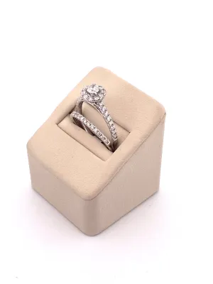 14K Gold Diamond Engagement Ring