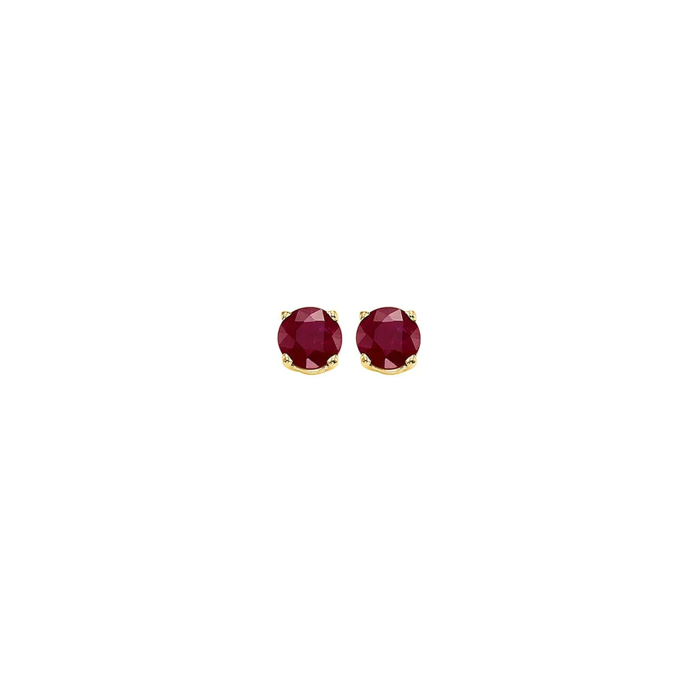 14KT Yellow Gold Stud Earrings
