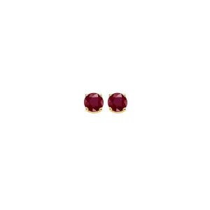 14KT Yellow Gold Stud Earrings