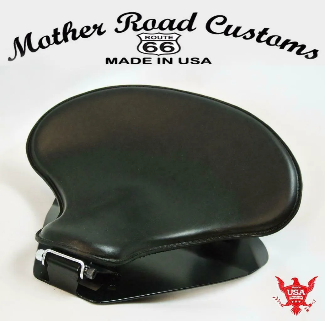 1998-2021 Yamaha V Star 650 Spring Solo Seat P-Pad Mounting Kit Black Tractor bc