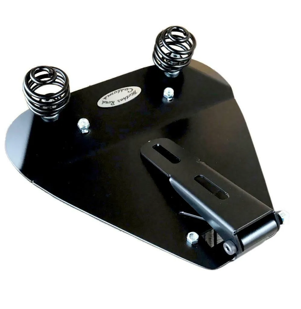 1998-2021 Yamaha V Star 650 Spring Solo Seat P-Pad Mounting Kit Black Tractor bc