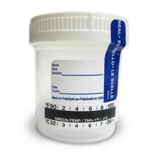 4-pack 90ml Urine Specimen Cup - 101049