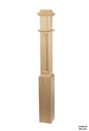 4092FP Profile - 6 1/4 Inch Flat Panel Box Post