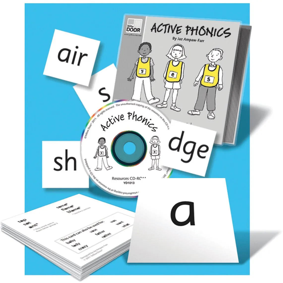 Active Phonics Cards pk 64