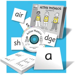 Active Phonics Cards pk 64
