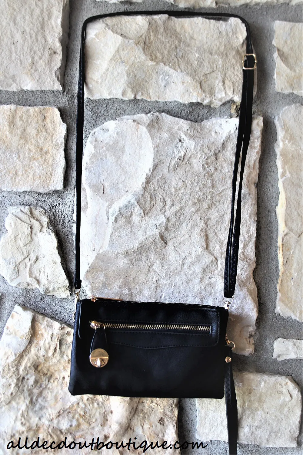 ADO | Small Messenger Bag Black