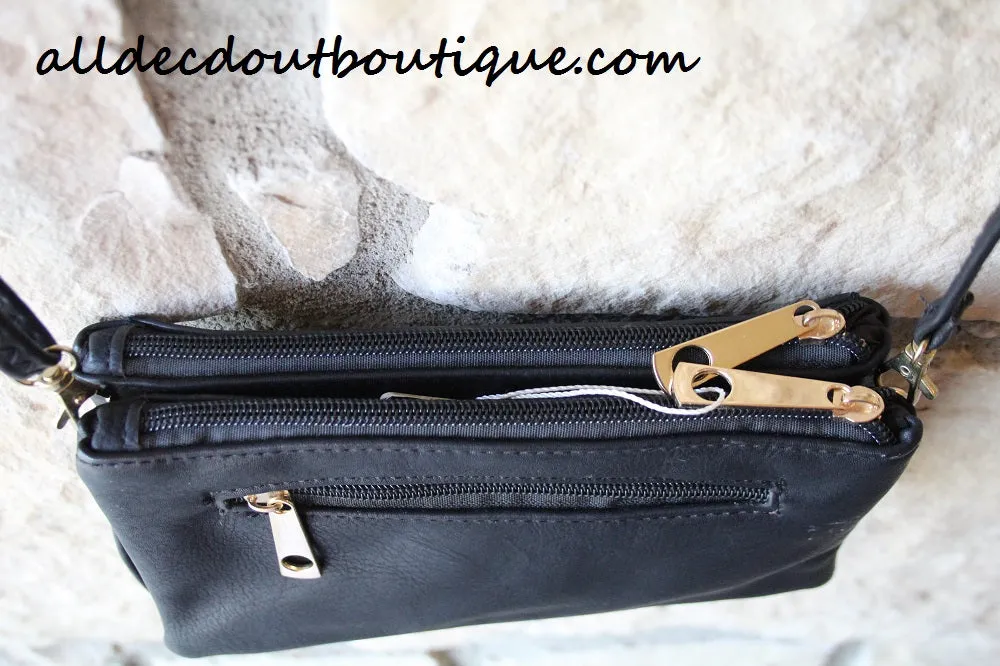 ADO | Small Messenger Bag Black