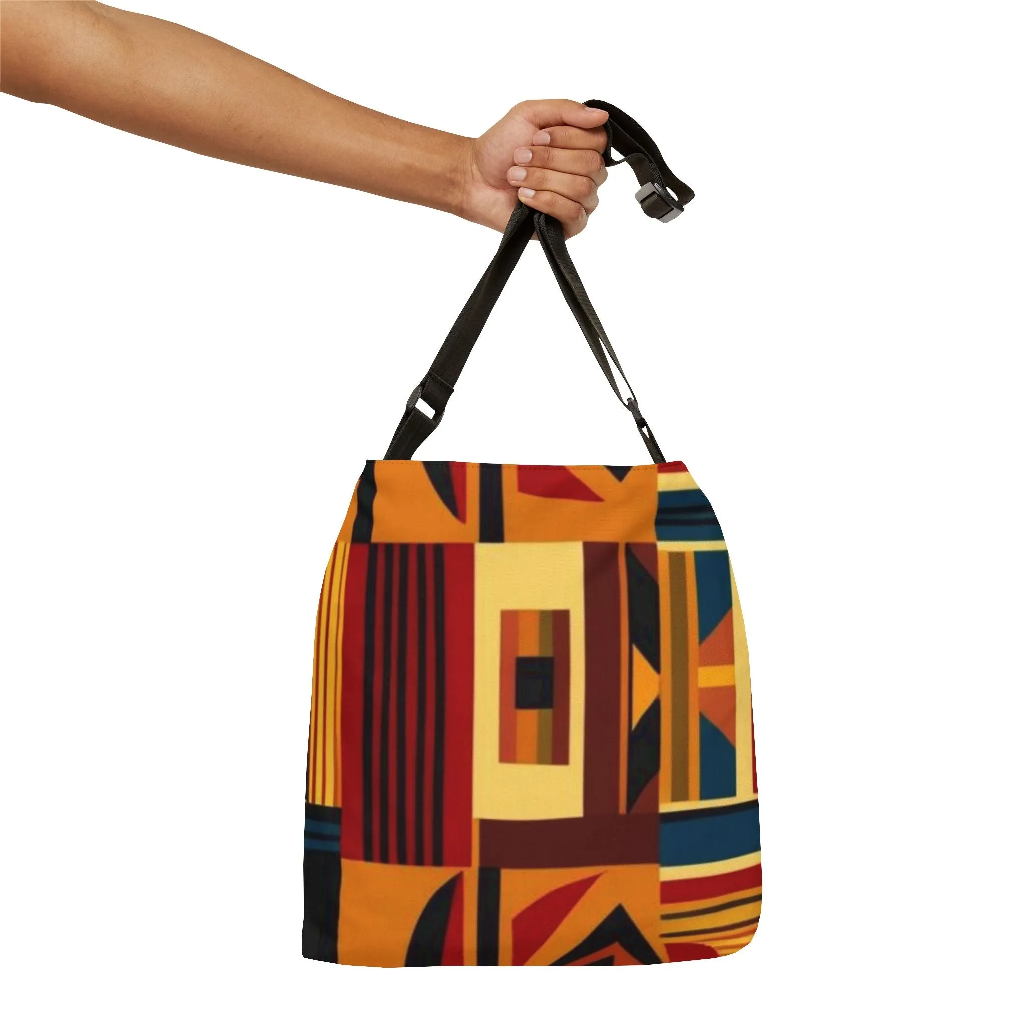 African Canvas 2 Adjustable Tote Bag (AOP)