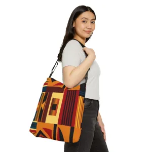 African Canvas 2 Adjustable Tote Bag (AOP)