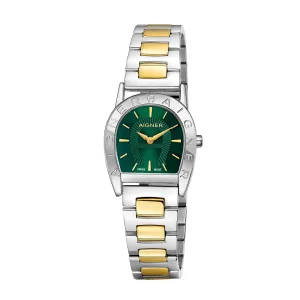 Aigner Women's Stainless Steel Case Bracelet Green Dial Watch