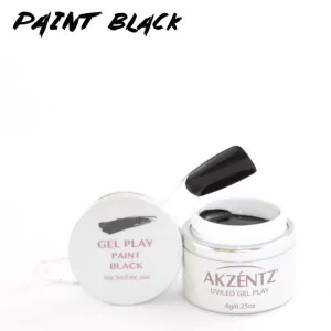 Akzentz Gel Play - Paint Black
