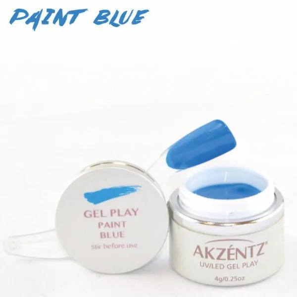 Akzentz Gel Play - Paint Blue
