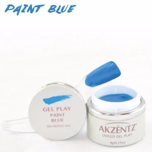 Akzentz Gel Play - Paint Blue