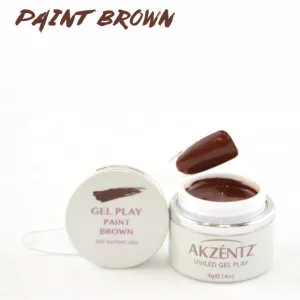 Akzentz Gel Play - Paint Brown