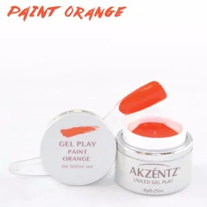 Akzentz Gel Play - Paint Orange