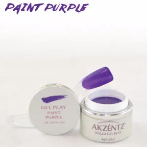 Akzentz Gel Play - Paint Purple