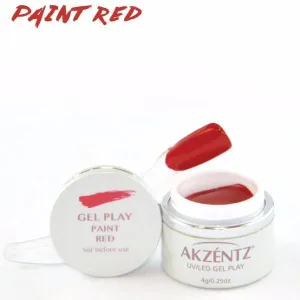 Akzentz Gel Play - Paint Red