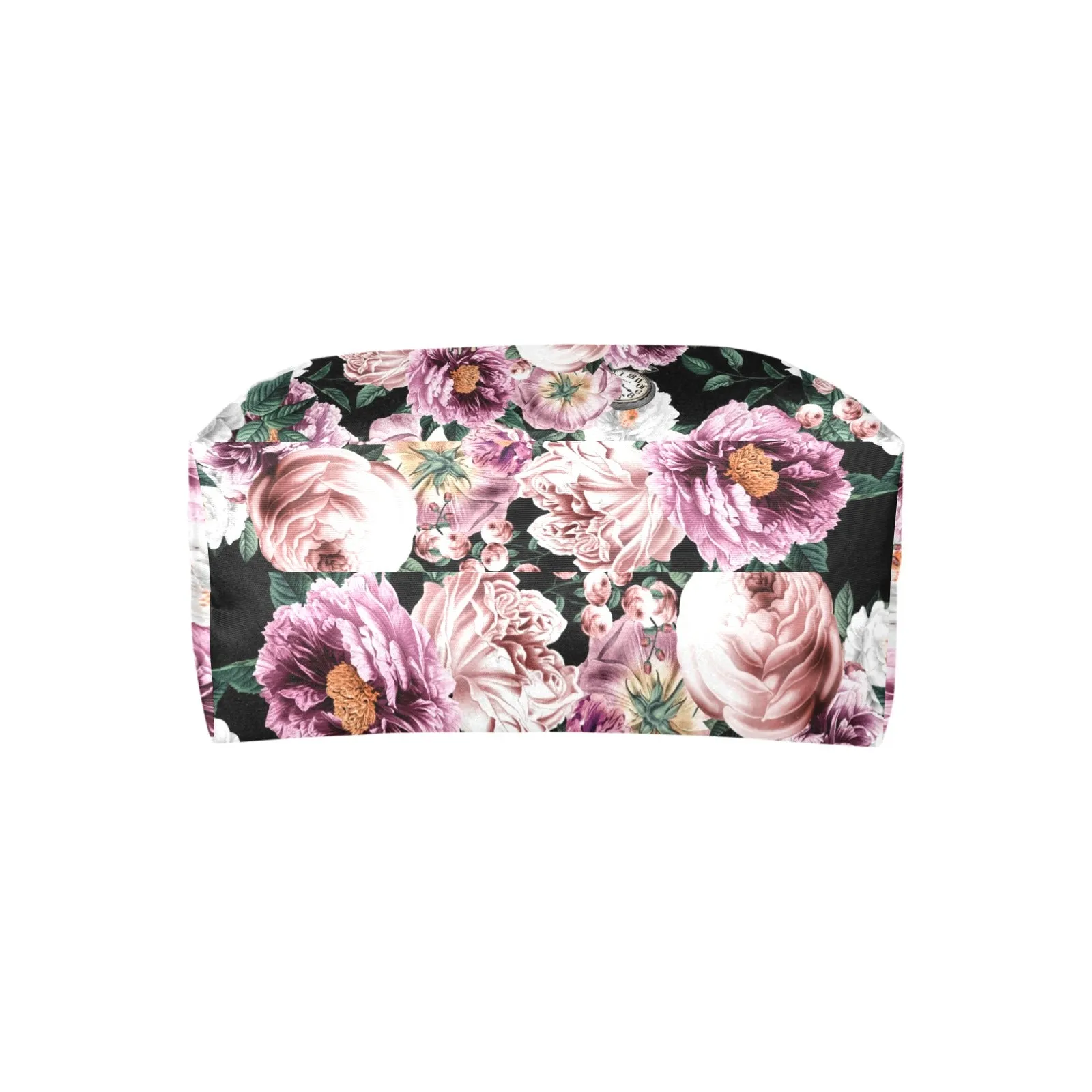 Alice in Wonderland Bag, Classic 15 Inch Handbag, Pink Roses