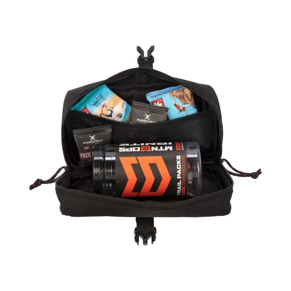 Allen Tac-Six Detachment Tactical Accessory Pouch, Removable Back Panel, 9"L x 5"W, Black