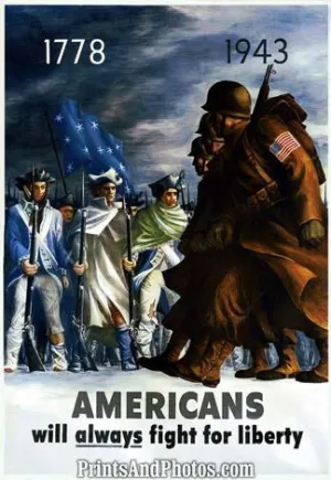 Americans Always Fight - Liberty  4404