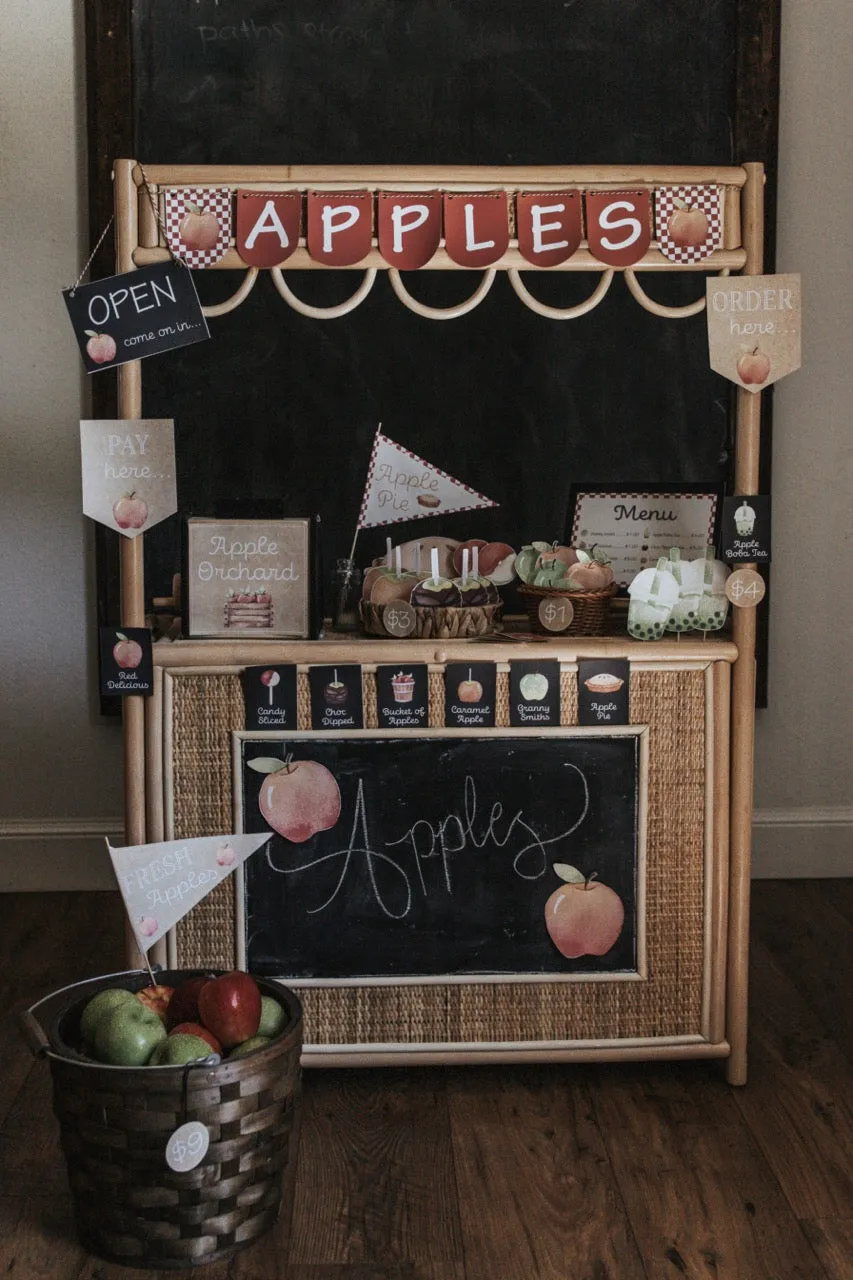 Apple Orchard Dramatic Play Set