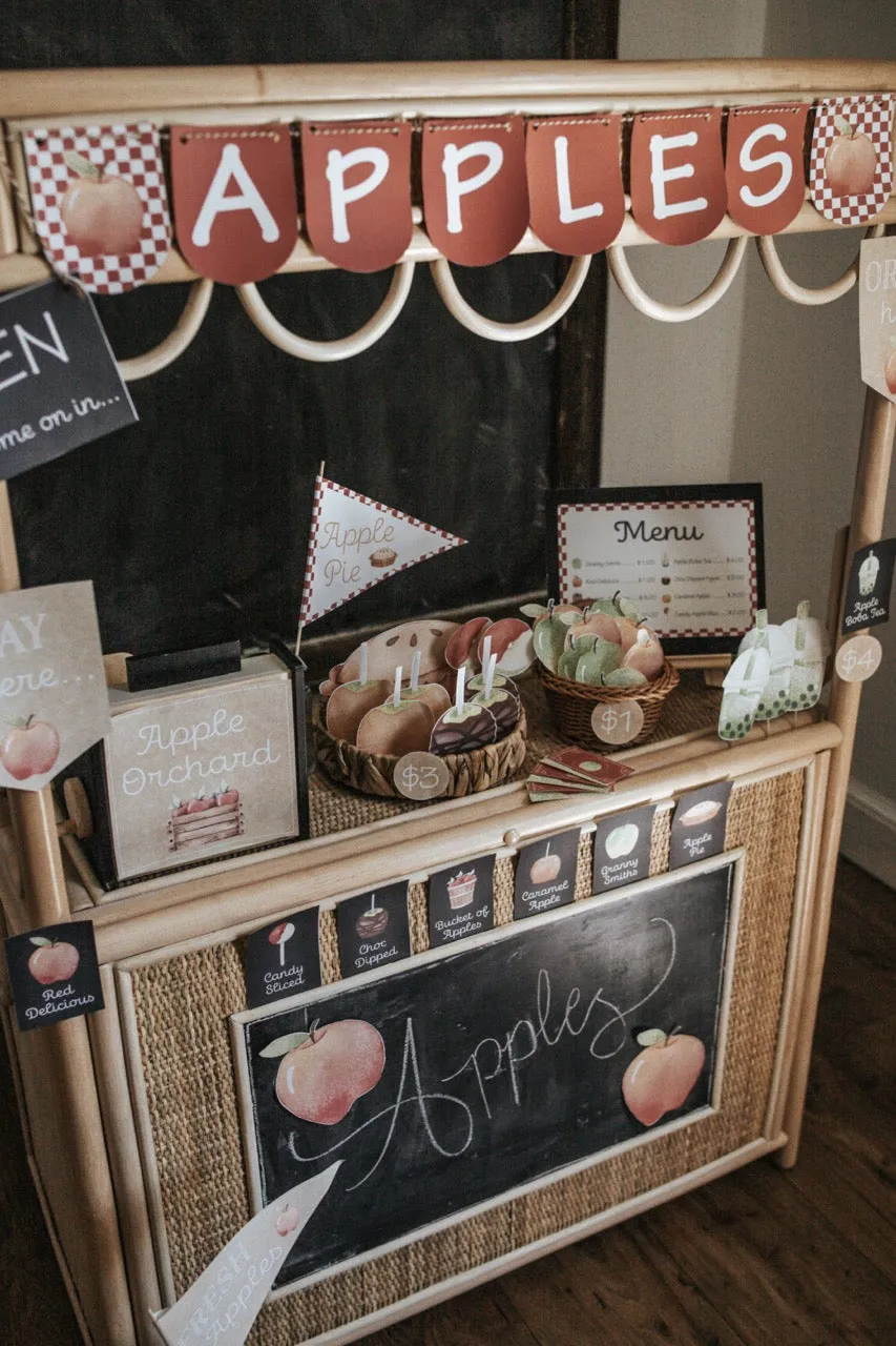 Apple Orchard Dramatic Play Set
