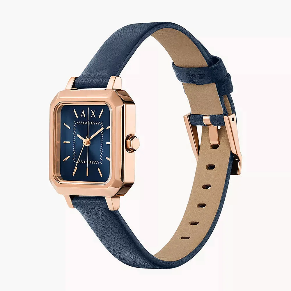 Armani Exchange Leila Rose Gold Stainless Steel Women's Watch