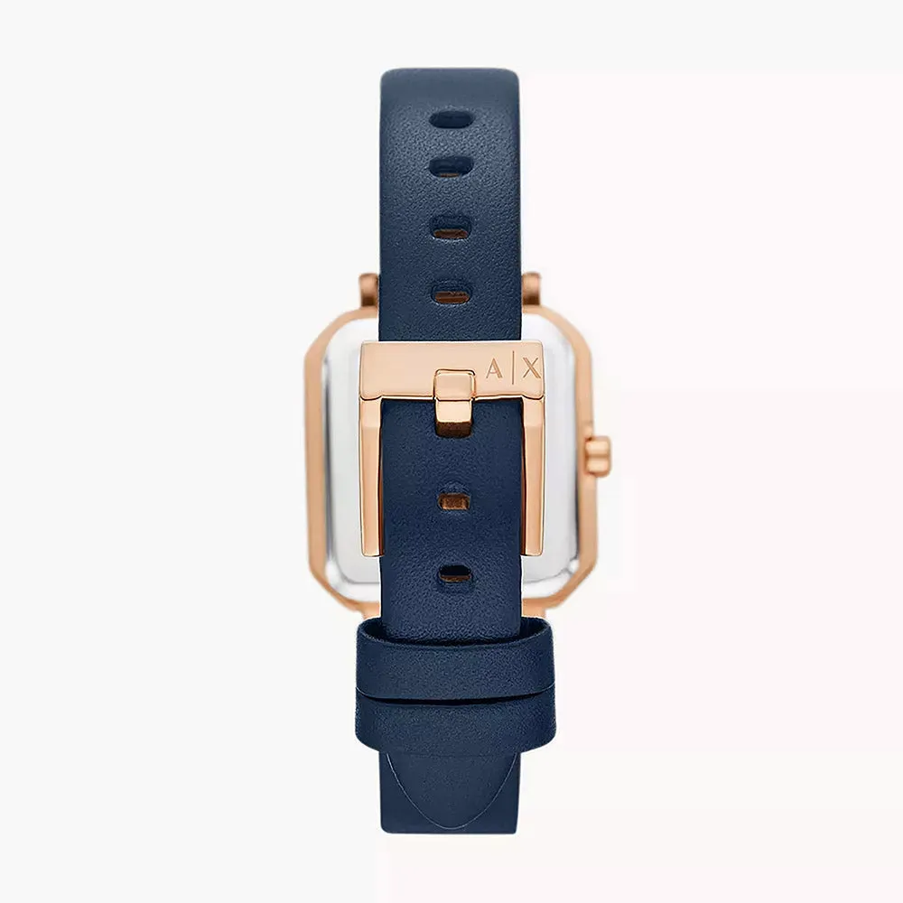 Armani Exchange Leila Rose Gold Stainless Steel Women's Watch