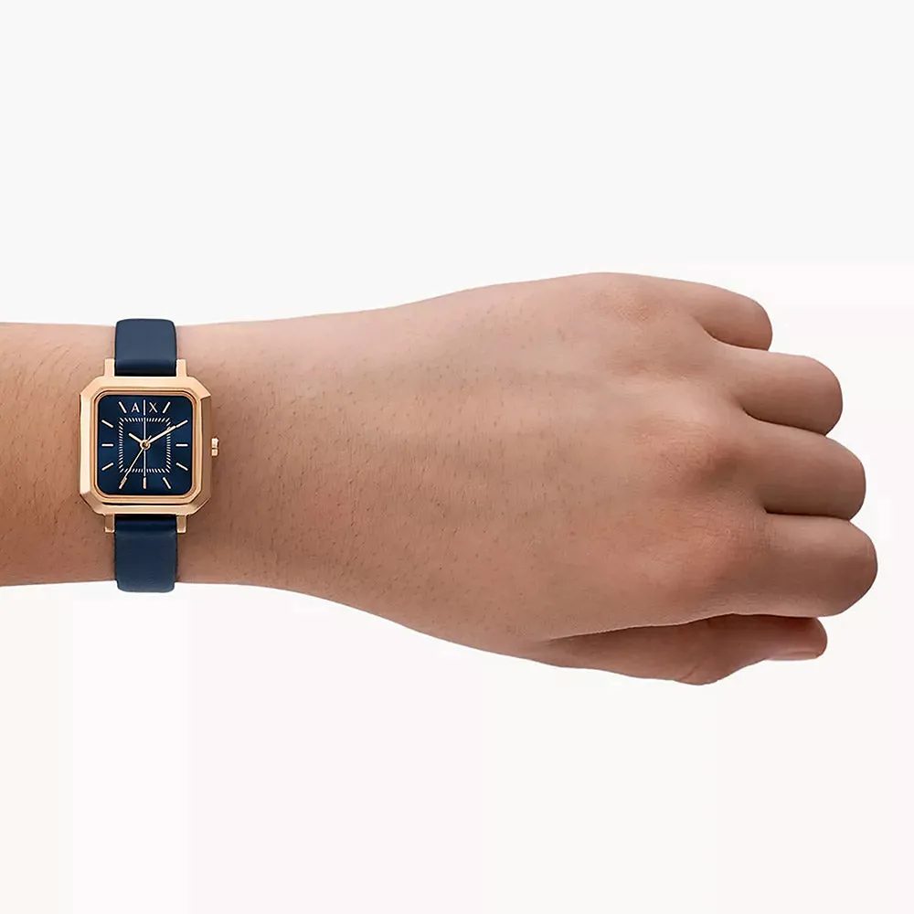 Armani Exchange Leila Rose Gold Stainless Steel Women's Watch