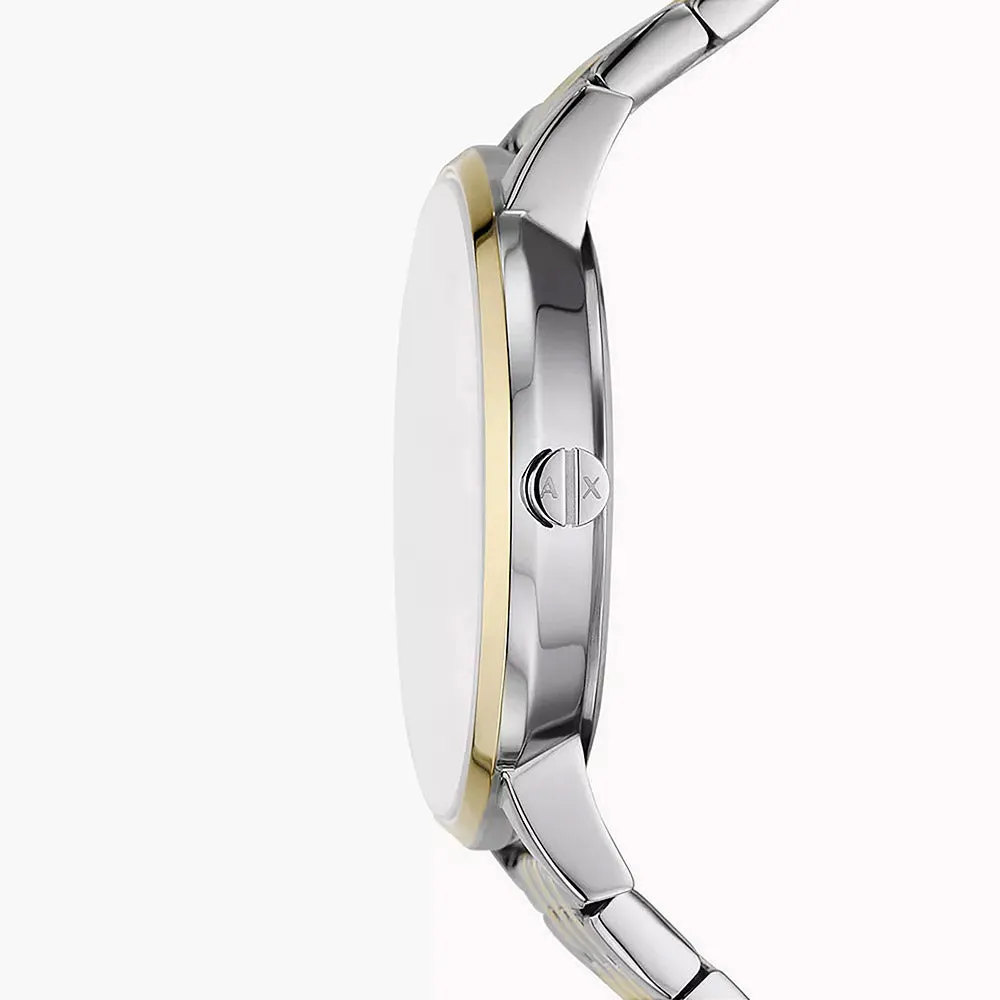Armani Exchange Lola 2-Tone Stainless Steel Set Women's Watch