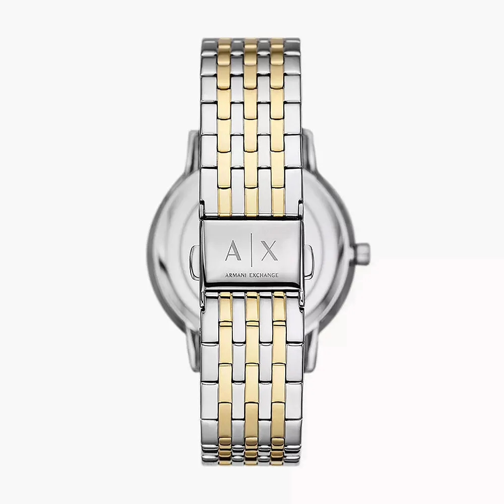 Armani Exchange Lola 2-Tone Stainless Steel Set Women's Watch