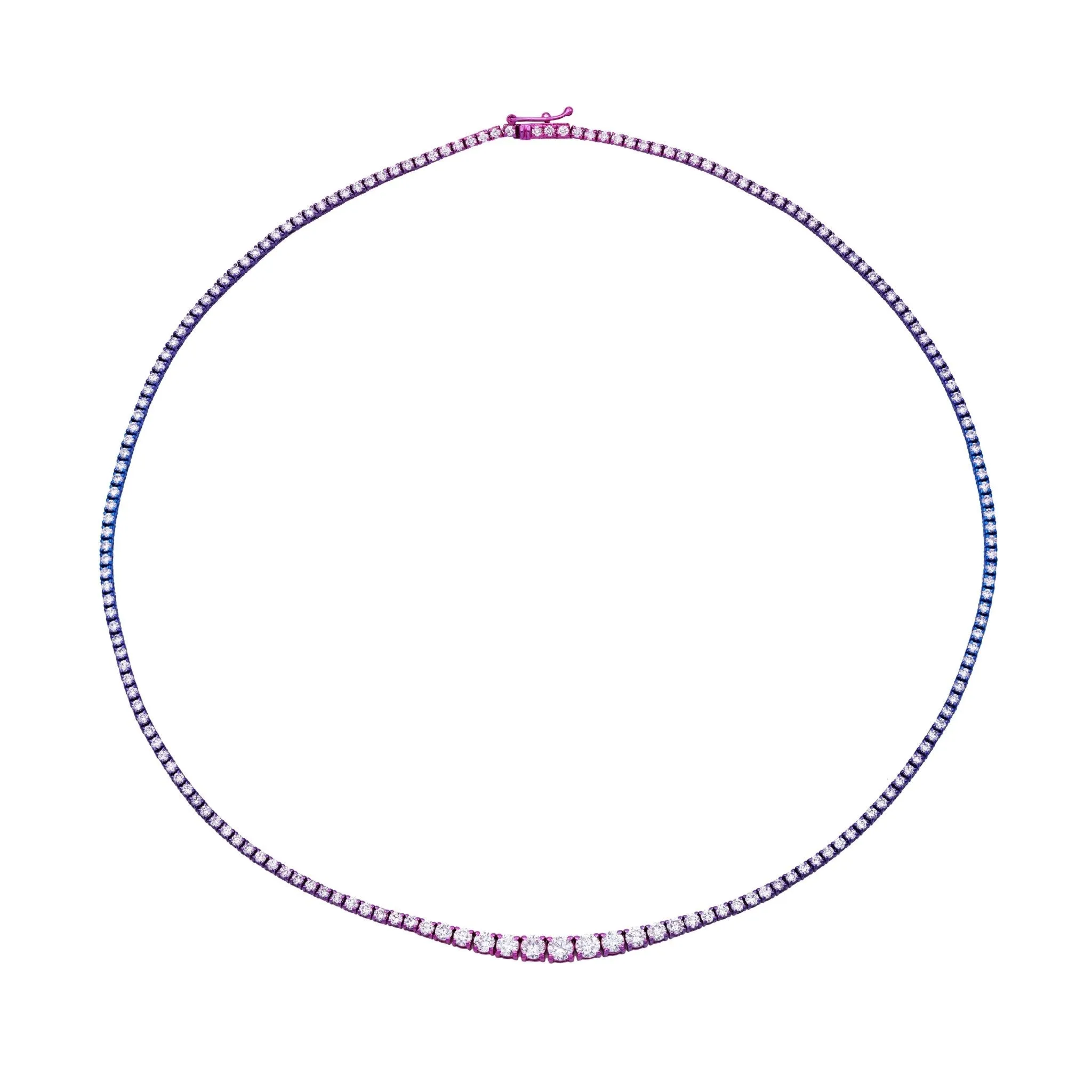 Aurora Nights Dawn Diamond Necklace