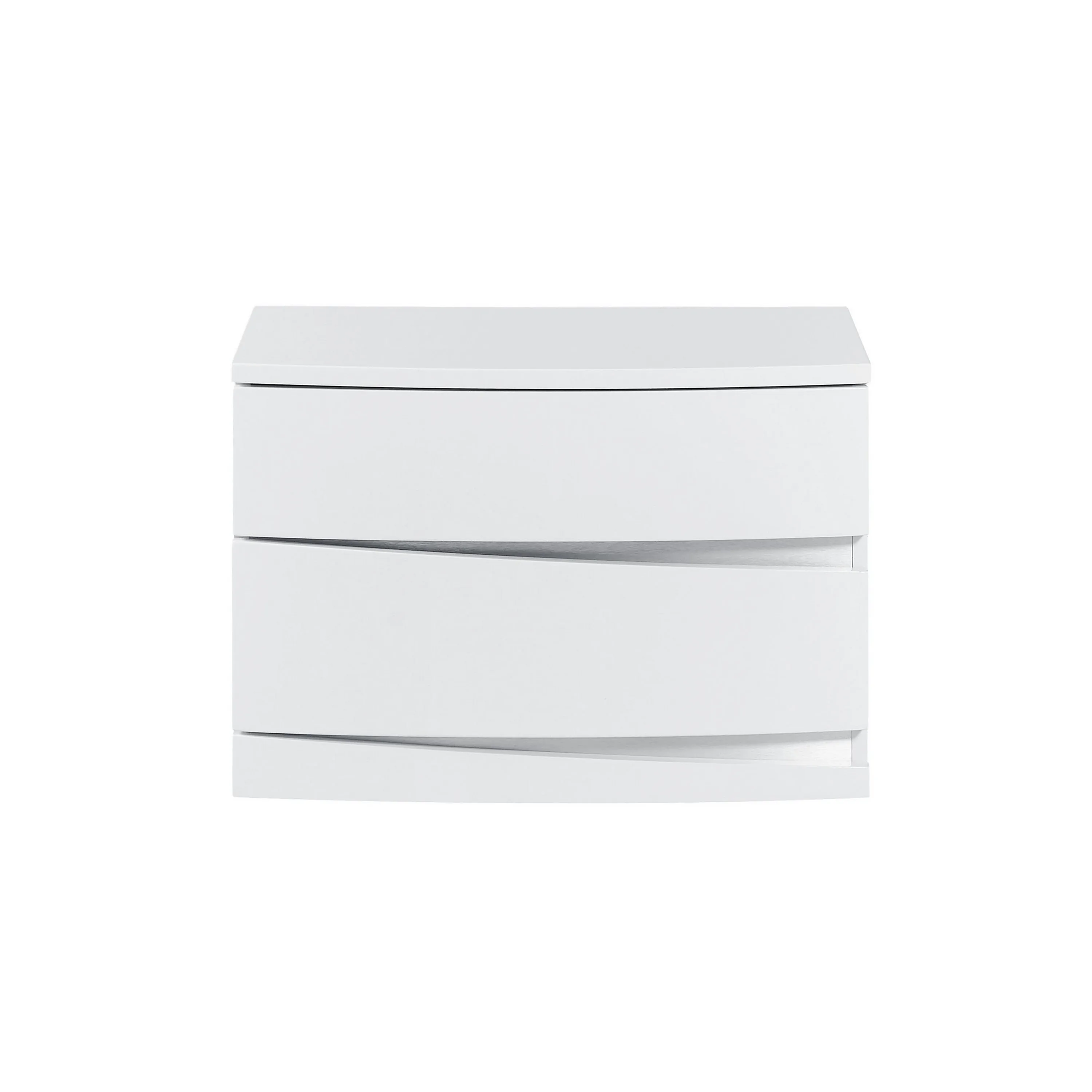Aurora White Nightstand
