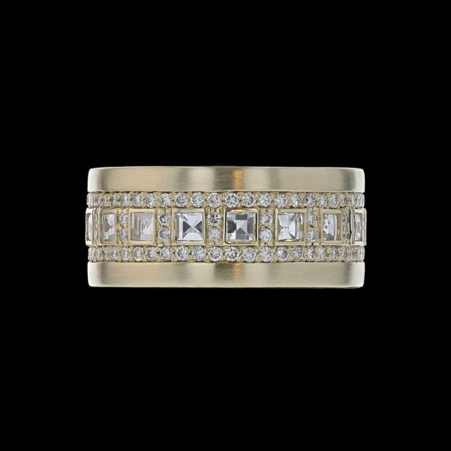 Band Windows Asscher Yellow