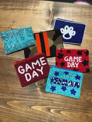 Beaded Coin Purses-Multiple Prints Available