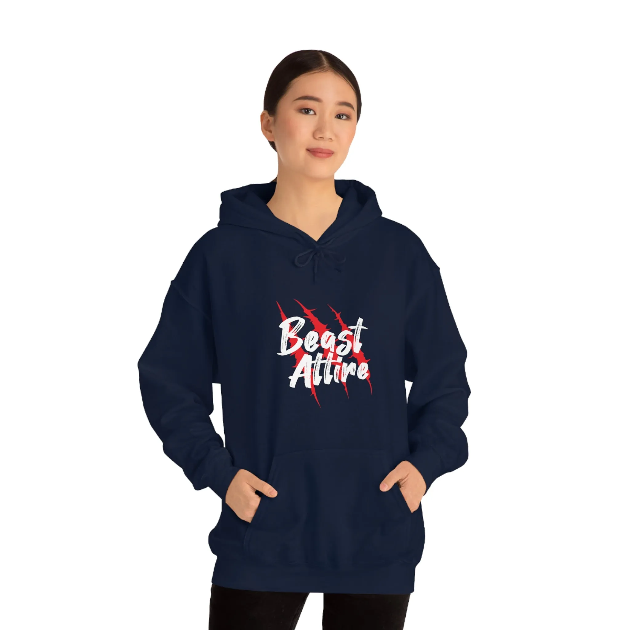 Beast Attire Heavy Blend™  Dark Hoodie