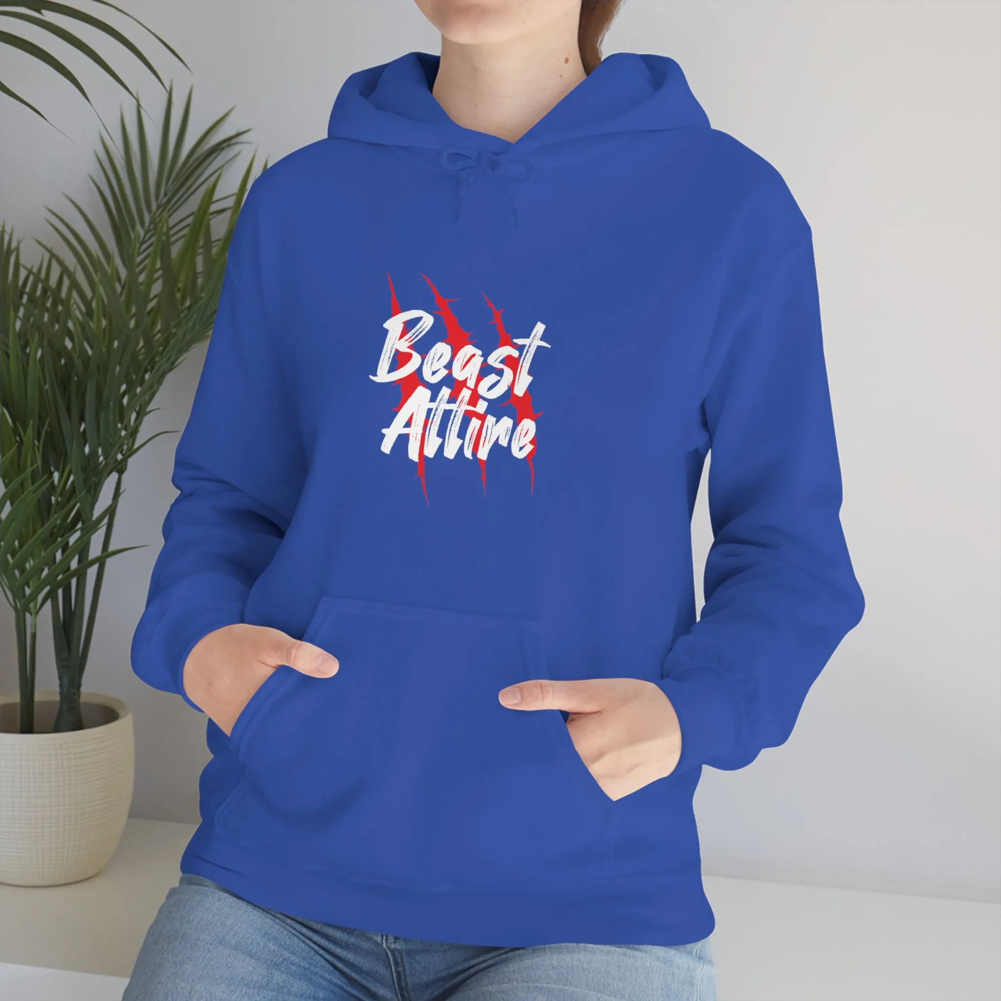 Beast Attire Heavy Blend™  Dark Hoodie