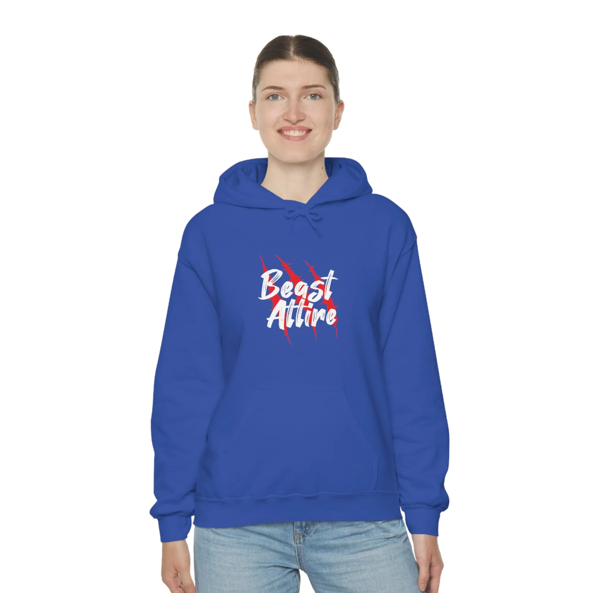 Beast Attire Heavy Blend™  Dark Hoodie