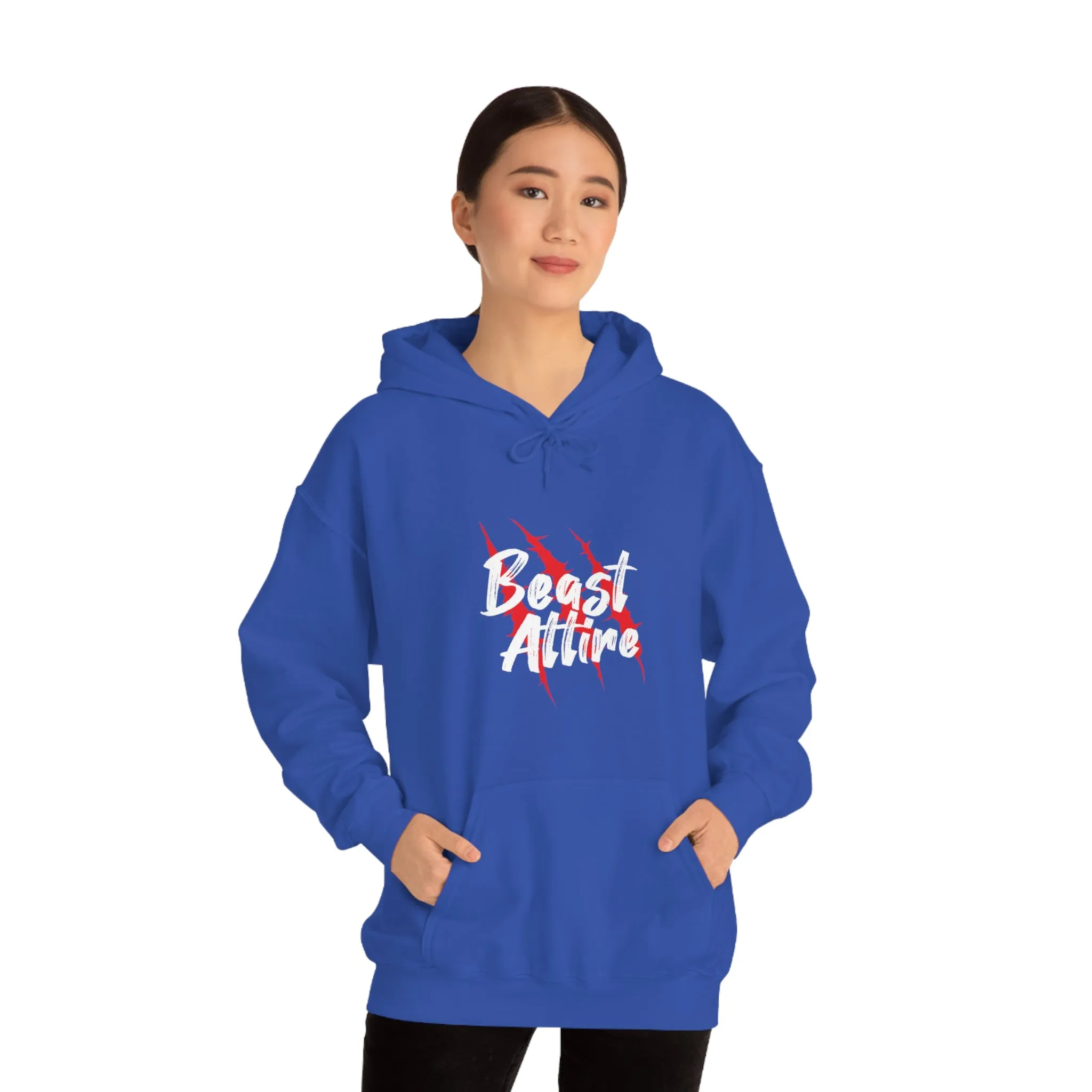 Beast Attire Heavy Blend™  Dark Hoodie