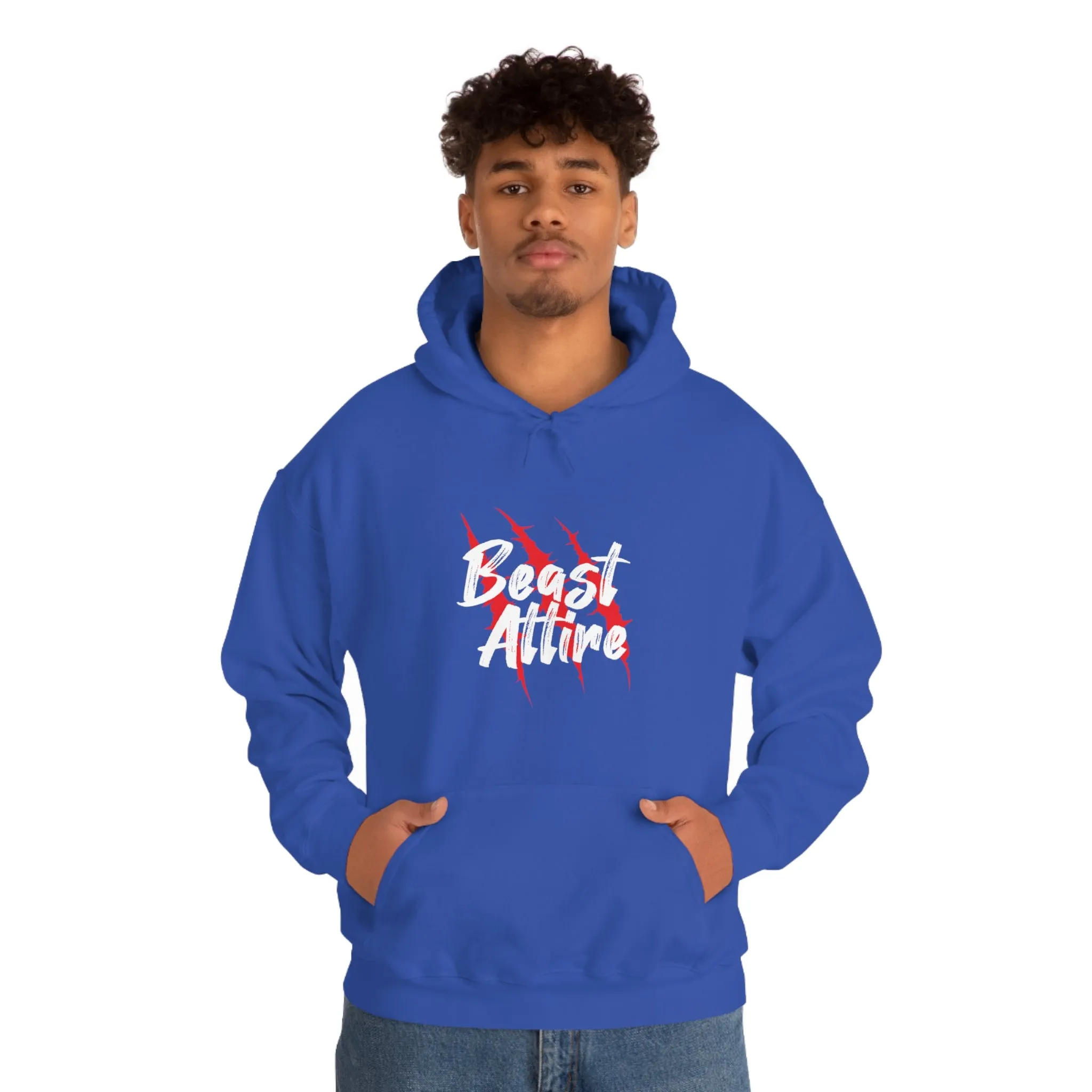 Beast Attire Heavy Blend™  Dark Hoodie