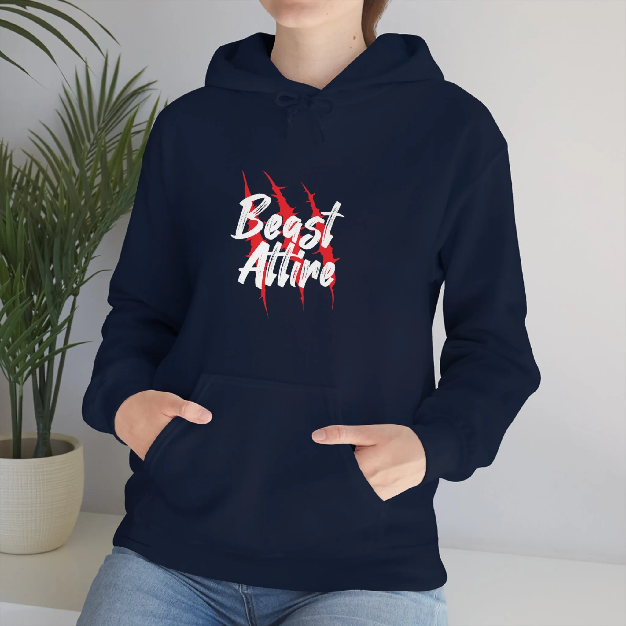 Beast Attire Heavy Blend™  Dark Hoodie
