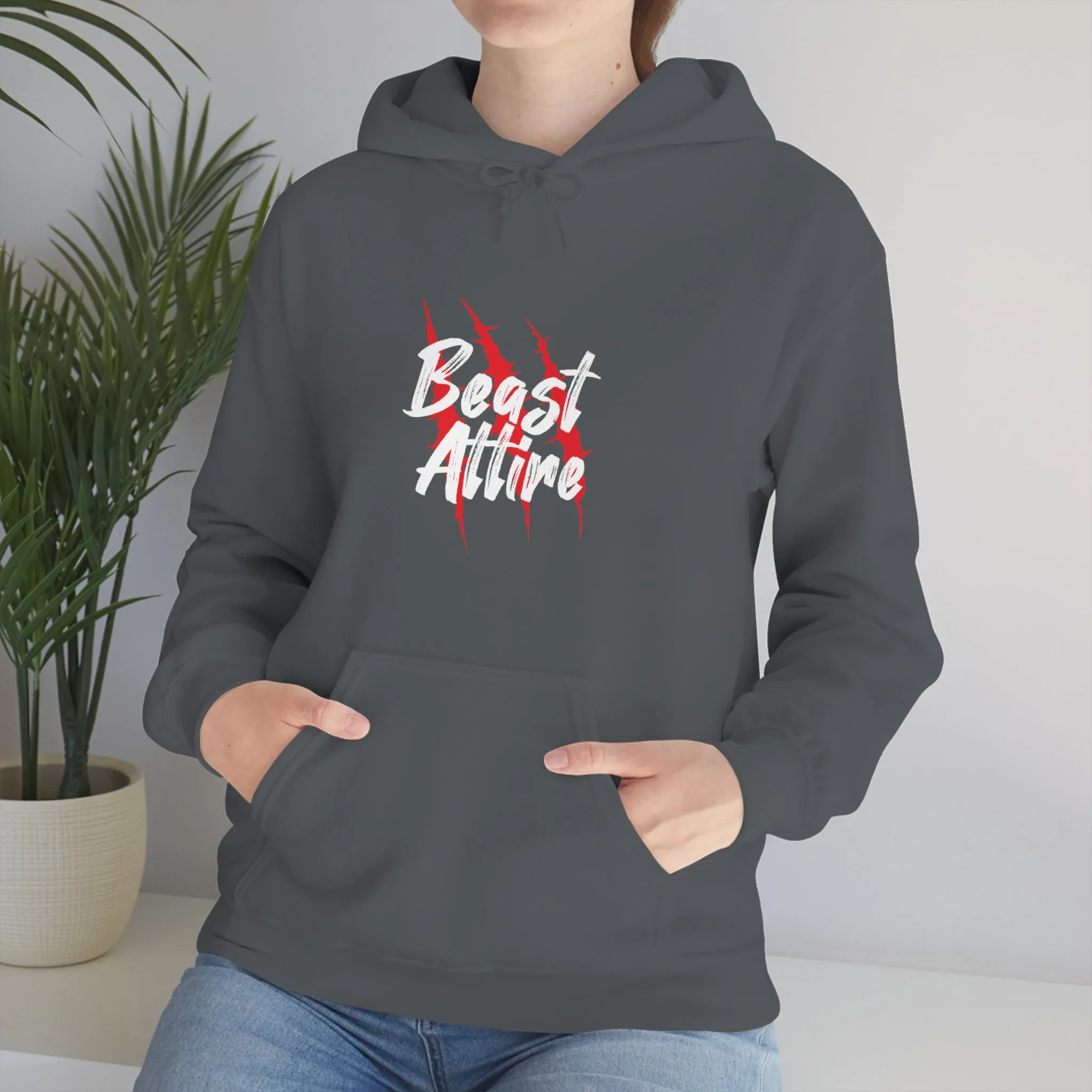 Beast Attire Heavy Blend™  Dark Hoodie
