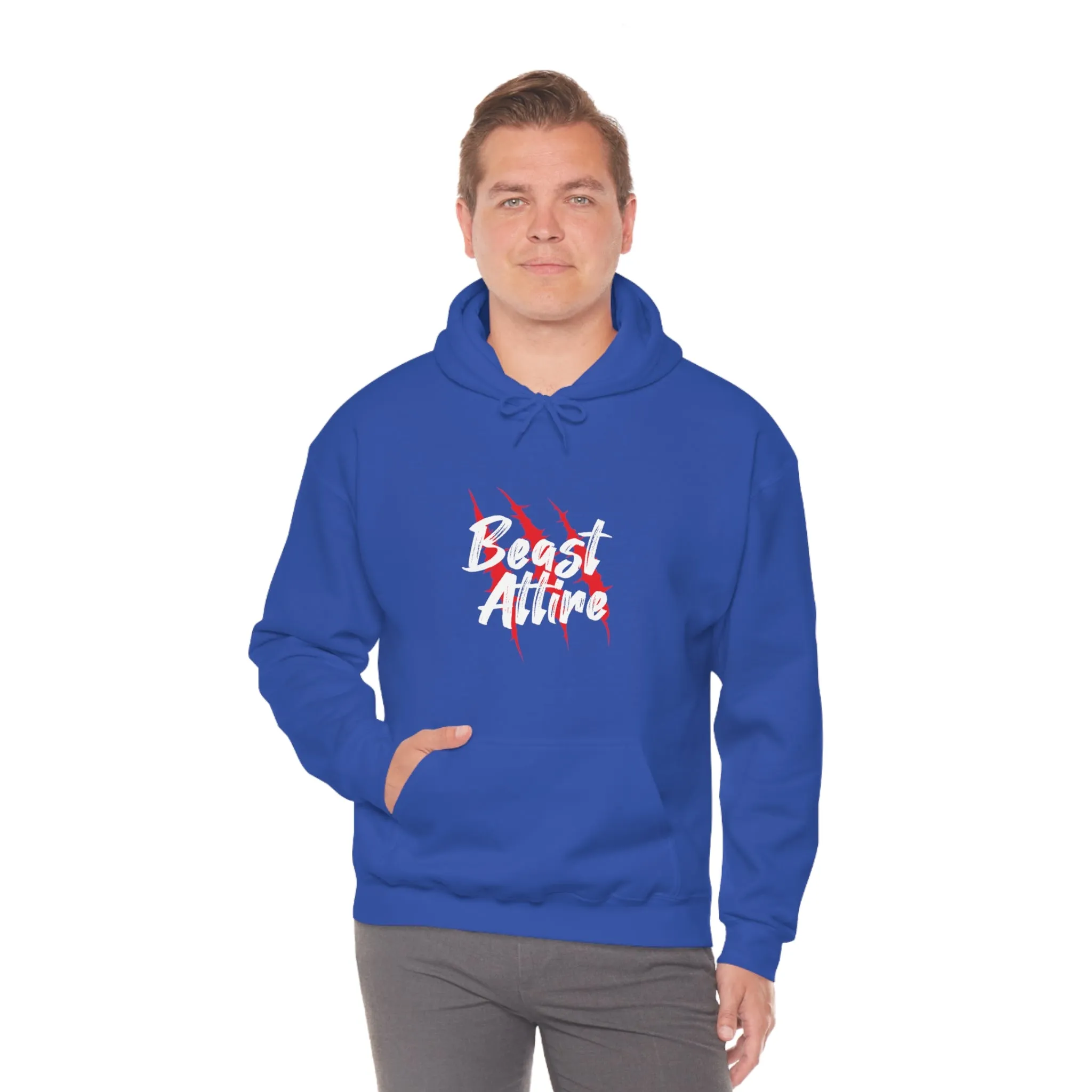 Beast Attire Heavy Blend™  Dark Hoodie