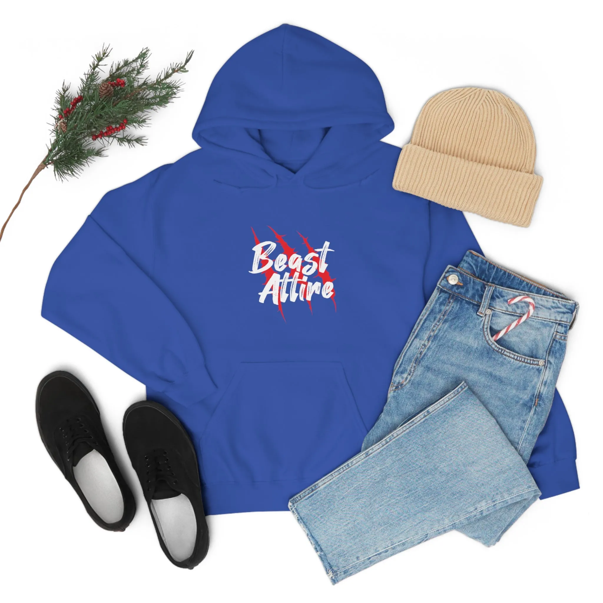 Beast Attire Heavy Blend™  Dark Hoodie