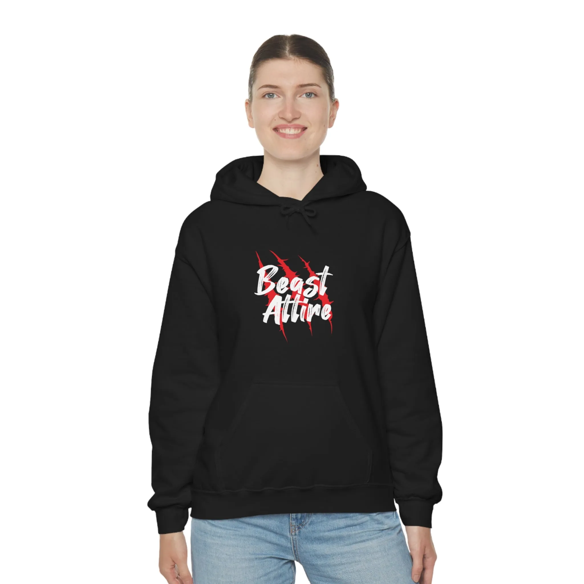 Beast Attire Heavy Blend™  Dark Hoodie