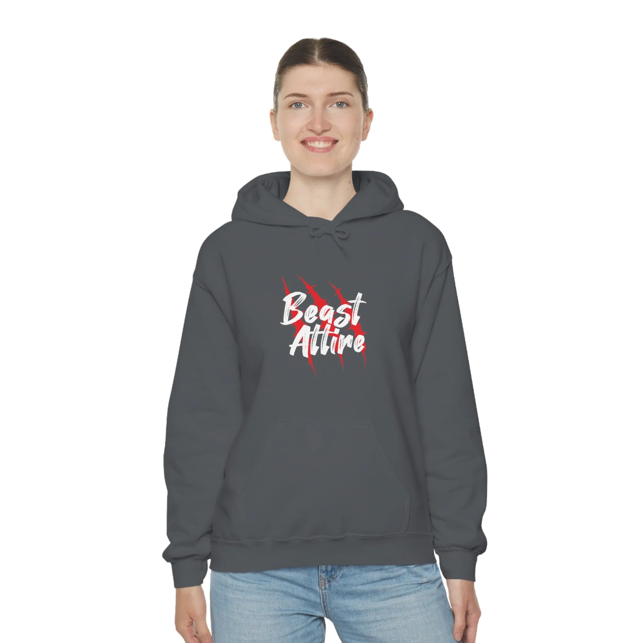 Beast Attire Heavy Blend™  Dark Hoodie