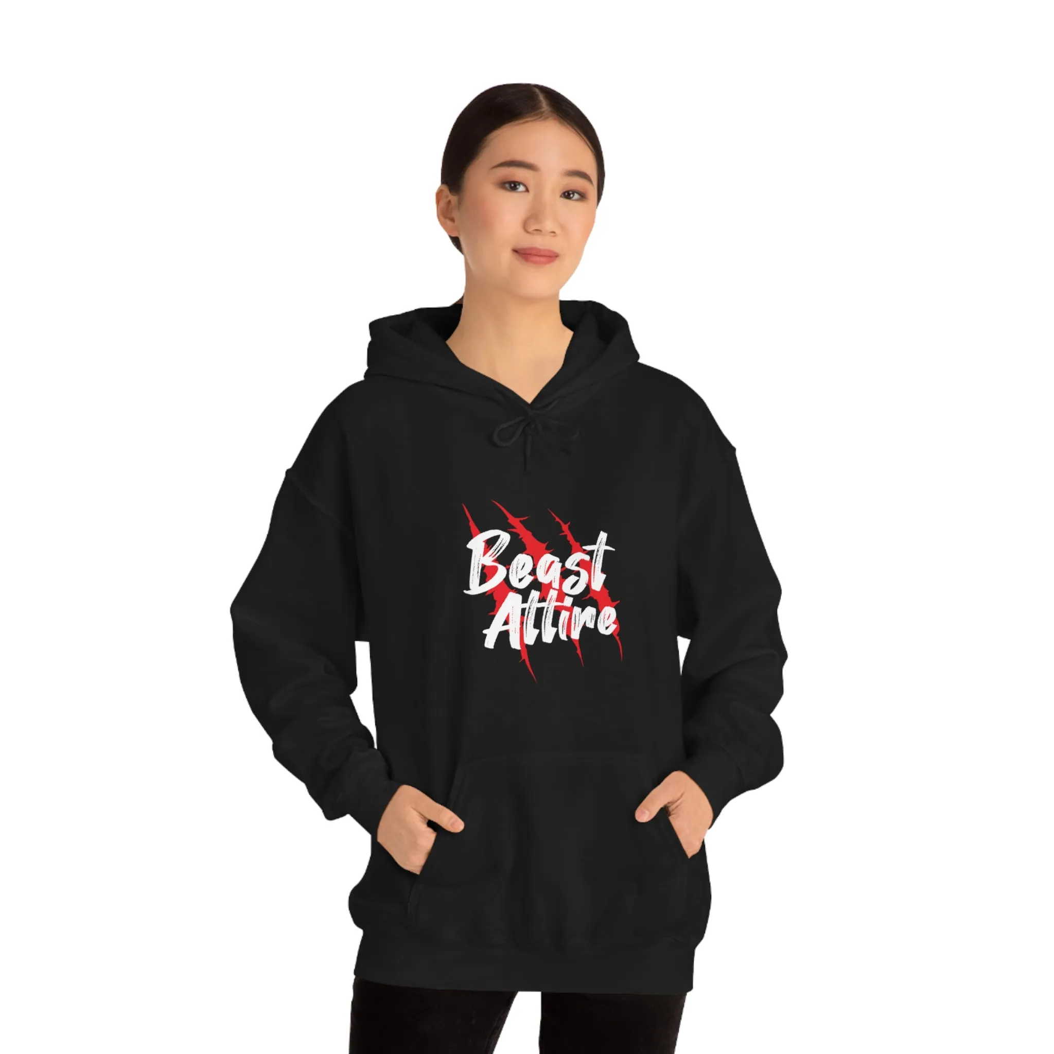 Beast Attire Heavy Blend™  Dark Hoodie